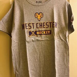 West Chester University Hockey T-Shirt - Champion Size Medium
